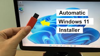 how to create a usb stick for automatic windows installation