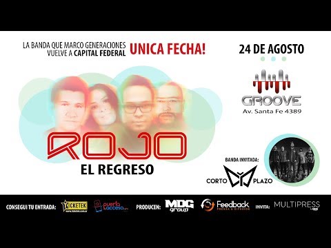 #ROJO - El regreso - #PalermoGroove
