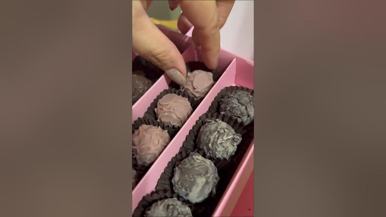 Truffle chocolate sweet unboxing chocolate delicious YouTube
