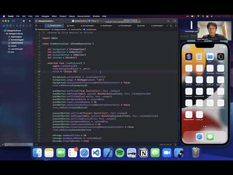 Intro to iOS Development: Demo 3 - Navigation, MVC, and Delegation