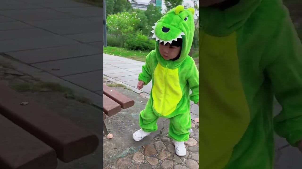 Product Link in Bio ( # 691 ) ✅ Baby Dinosaur Costume Bodysuit