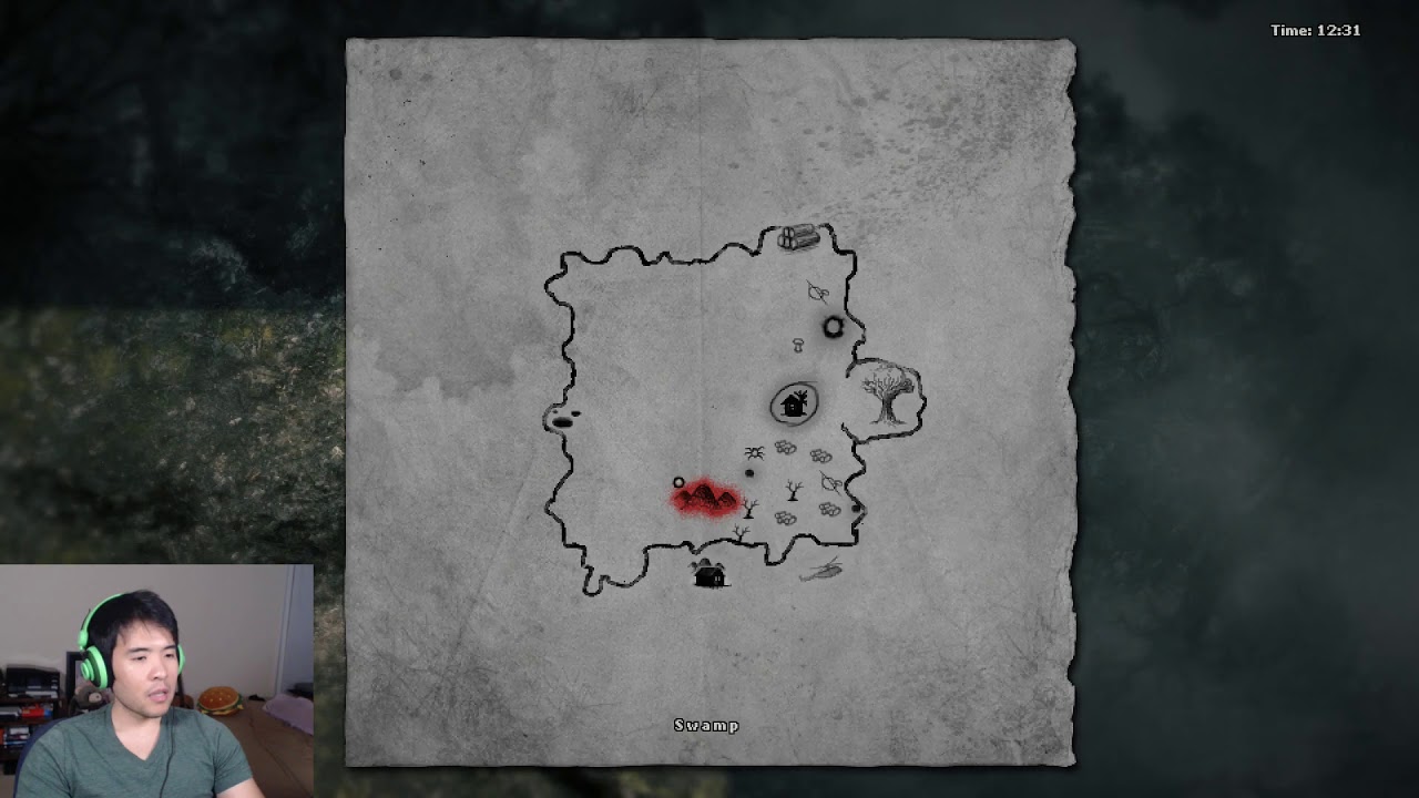 Полная карта darkwood