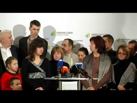 Звернення Родин Героїв Небесної Сотні. Український Кризовий Медіа Центр, 20 лютого 2015