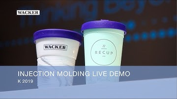 Injection Molding Live Demo with non-post-cure ELASTOSIL® LR 5040