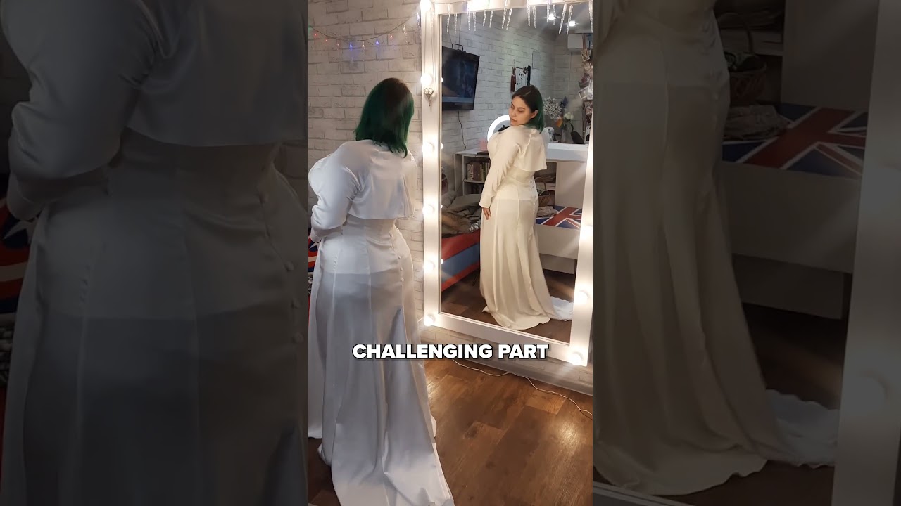 Making Lady Dimitrescu cosplay for 36H bra size client