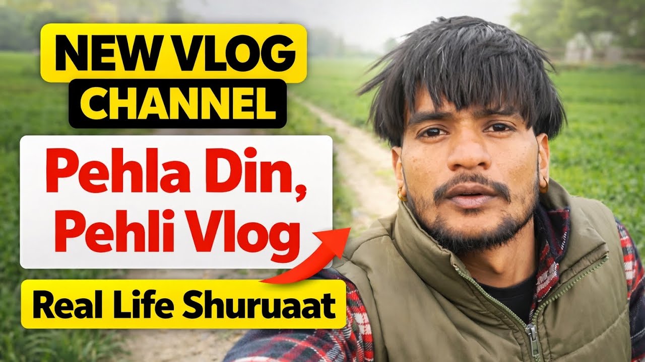 New Vlog Channel | Pehla Din Pehli Vlog | Real Life Shuruaat 