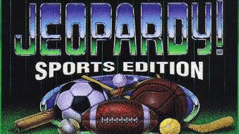 Jeopardy! Sports Edition [SNES] Game #5 on July 2nd 2022