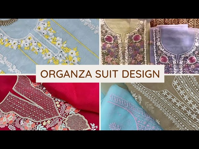 Pakistani Pashmina Sana Maryam Presents SM 171 , 172 , 173 & 174 Organza  Suit, Semi Stitched, 4 color at Rs 1199 in Surat