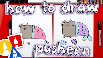 How To Draw Pusheen Mermaid *Giveaway*