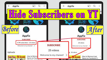 How to Hide Subscribers on YouTube 2022 || youtube subscriber hide kaise kare 2022