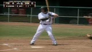 Missions' McElory hits solo homer