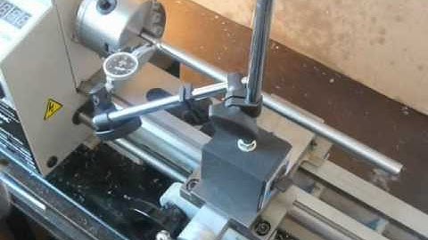 Rollie Dad Method - Spindle alignment on my mini Lathe from Micromark 7x14