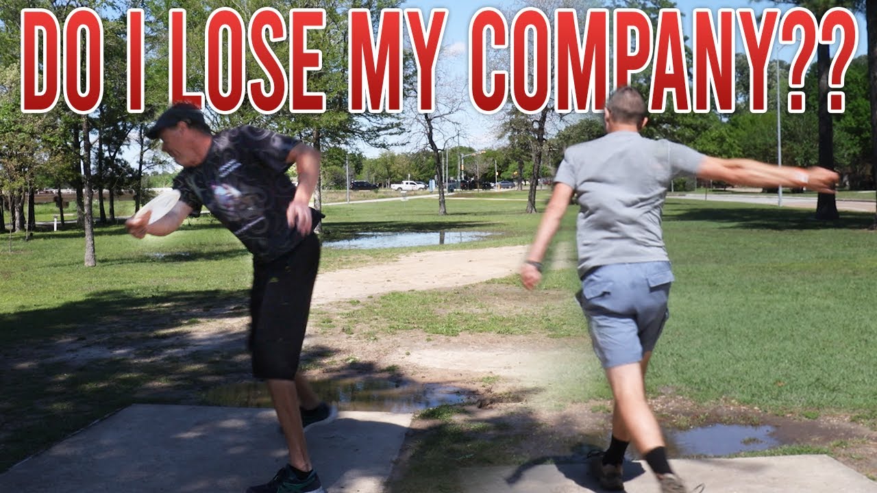 Disc Golf Round with Only Stokely Discs and Betting My Company (or just