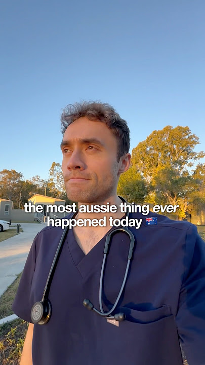 Only In Rural Australian Medicine…