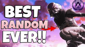 The Funniest & Best Random Teammate EVER!  (Apex Legends)