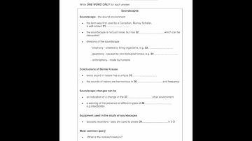 Recent Actual IELTS Listening Test 2025 | Soundscape Listening Test