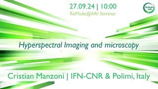 Hyperspectral Imaging and microscopy [WEBINAR]