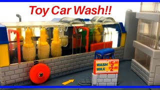 Nostalgic Micro Machines City Car Wash Playset: A Throwback for '80s & '90s Kids!