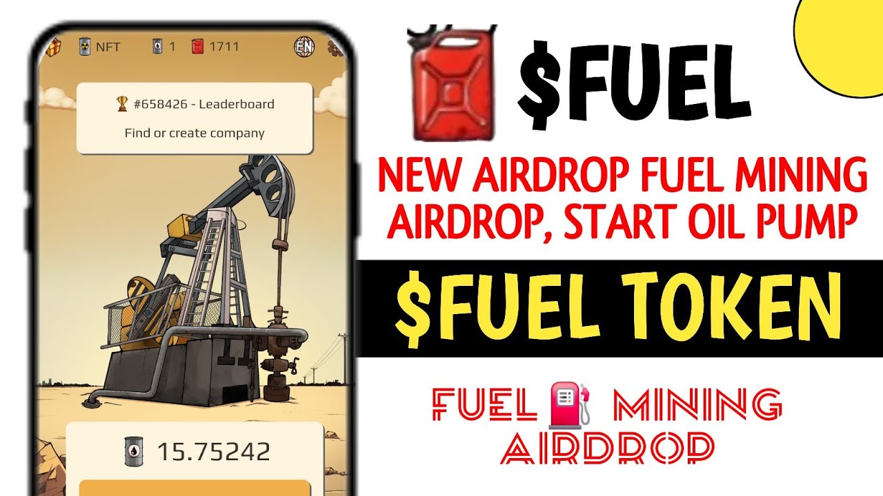 Fuel Mining Airdrop | 12hrs Claim Free Fuel Tokens | $Fuel Mining App -  YouTube