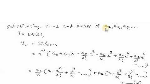 Frobenius Method Case-3(ii) by Asst.Prof.Hitesh Manglani