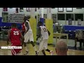 Hanner Perea dunks on defender at 2011 Best Buy Classic - Indiana Elite