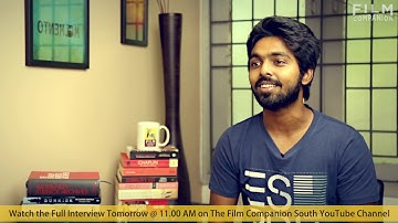 G V Prakash Kumar Interview With Baradwaj Rangan | Promo
