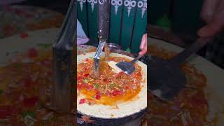Butter masala Dosa at Sunil 99 varieties dosa at Halasuru #dosa #dosarecipe #halasuru #streetfood
