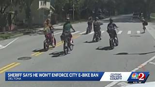 Volusia sheriff says he won't enforce Deltona's e-bike ban for minors