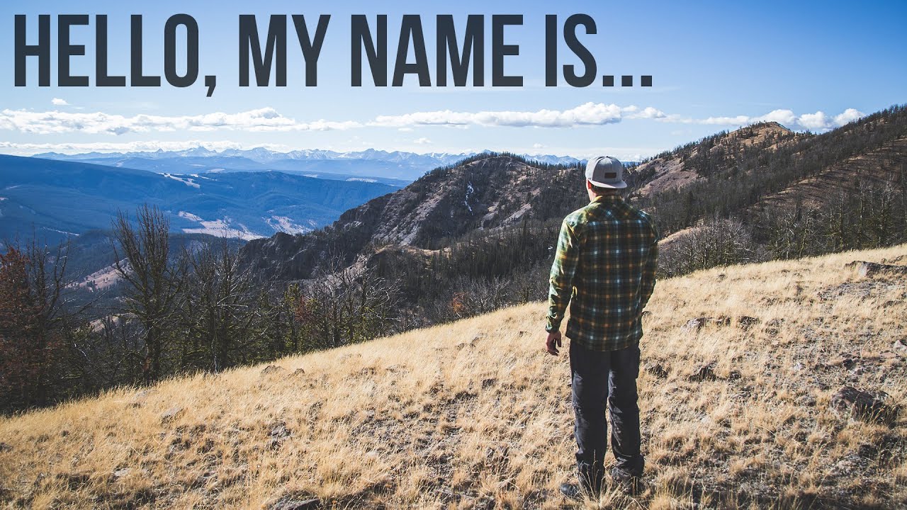Hello, my name is...