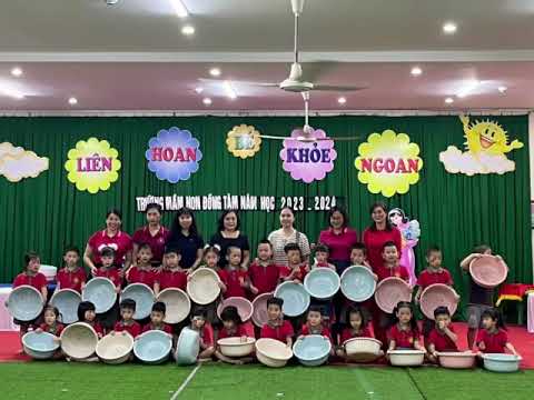 Hội thi Bé khỏe - Bé ngoan khối 5 tuổi