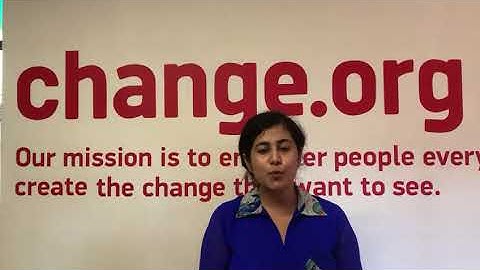 Bhavya Singh: Shares Her Journey on Change.org