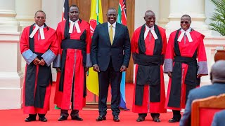 🔴LIVE: PRESIDENT RUTO SWEARING IN JUDGES OF THE HIGH COURT.
