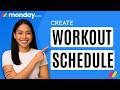 How to Create Workout Schedule on monday.com [Quick Guide]