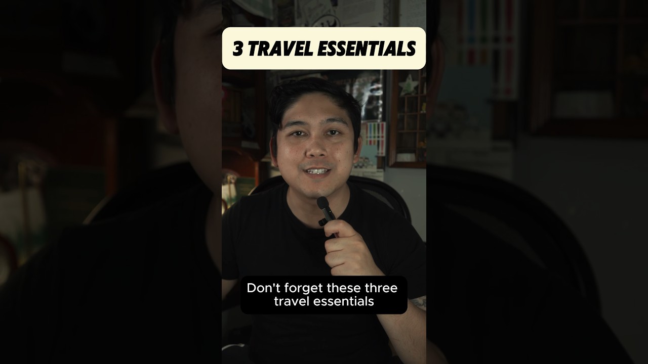Don’t Forget These Travel Essentials 