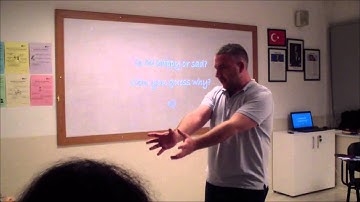 International House Izmir - CELTA Demo Lesson - Intermediate Listening