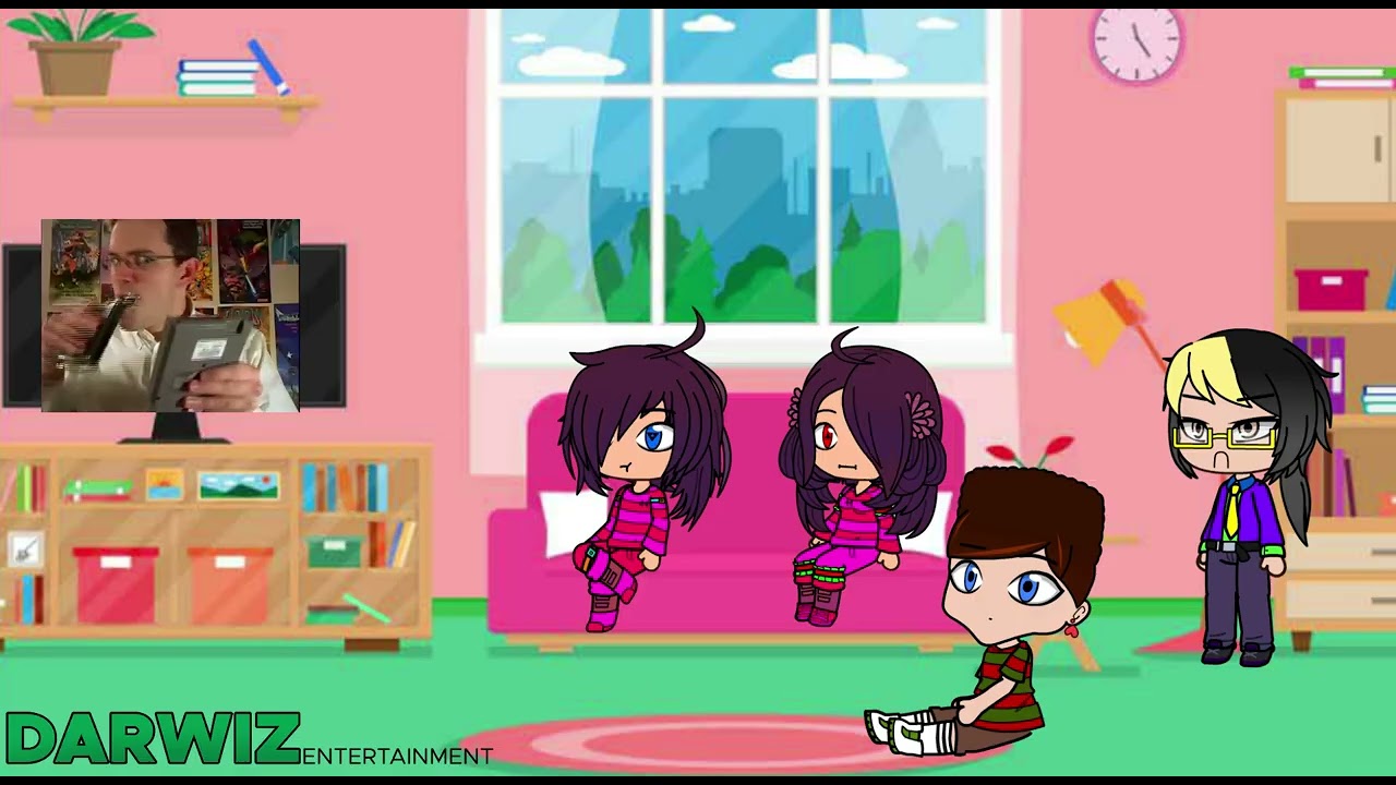 Джарвис и компания реагируют на Рэмбо - NES: Angry Video Game Nerd - AVGN (Gacha Club)