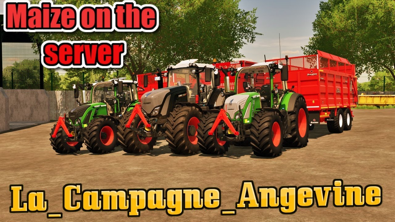 #fs22 working for the bga on the server - YouTube