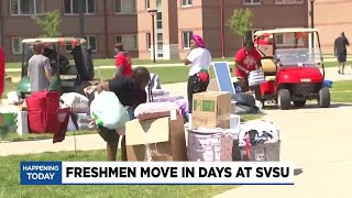 Freshman begin to move-in at SVSU