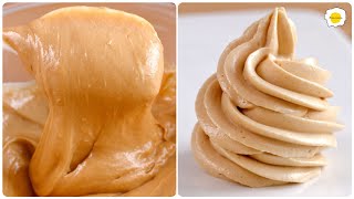 Caramel Custard + Caramel Mousseline Cream Recipe 焦糖卡仕达+焦糖慕斯琳奶油食谱 Recette crème pâtissière caramel