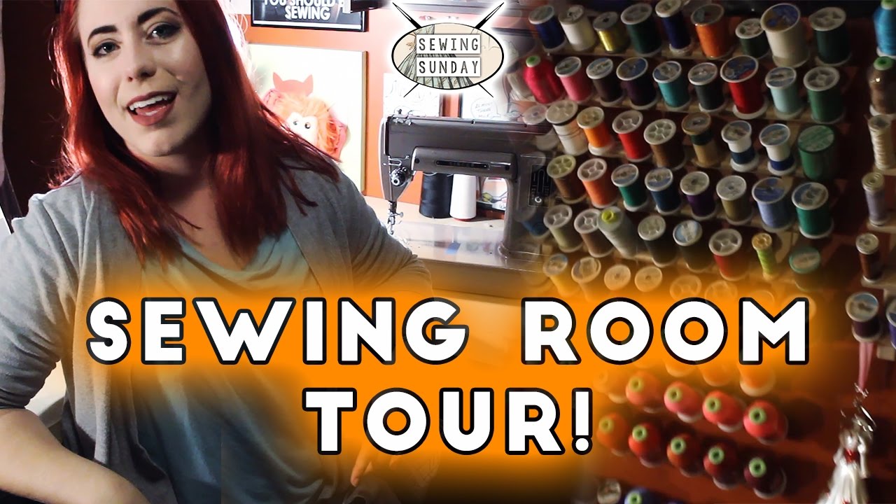 Sewing Sunday | Sewing Room Tour!