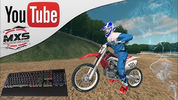 Learning How To Play Mx Simulator With A Keyboard!