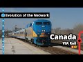 Canada's VIA Rail Network Evolution