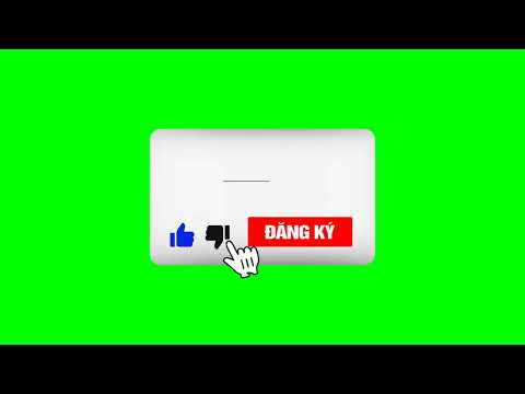 Video Nút đăng ký kênh nền xanh Không LOGO và Tên KÊNH ||... - youtube