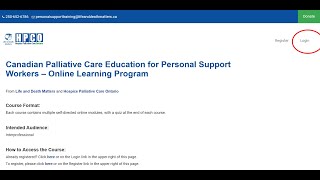 PSW Training: Getting Started