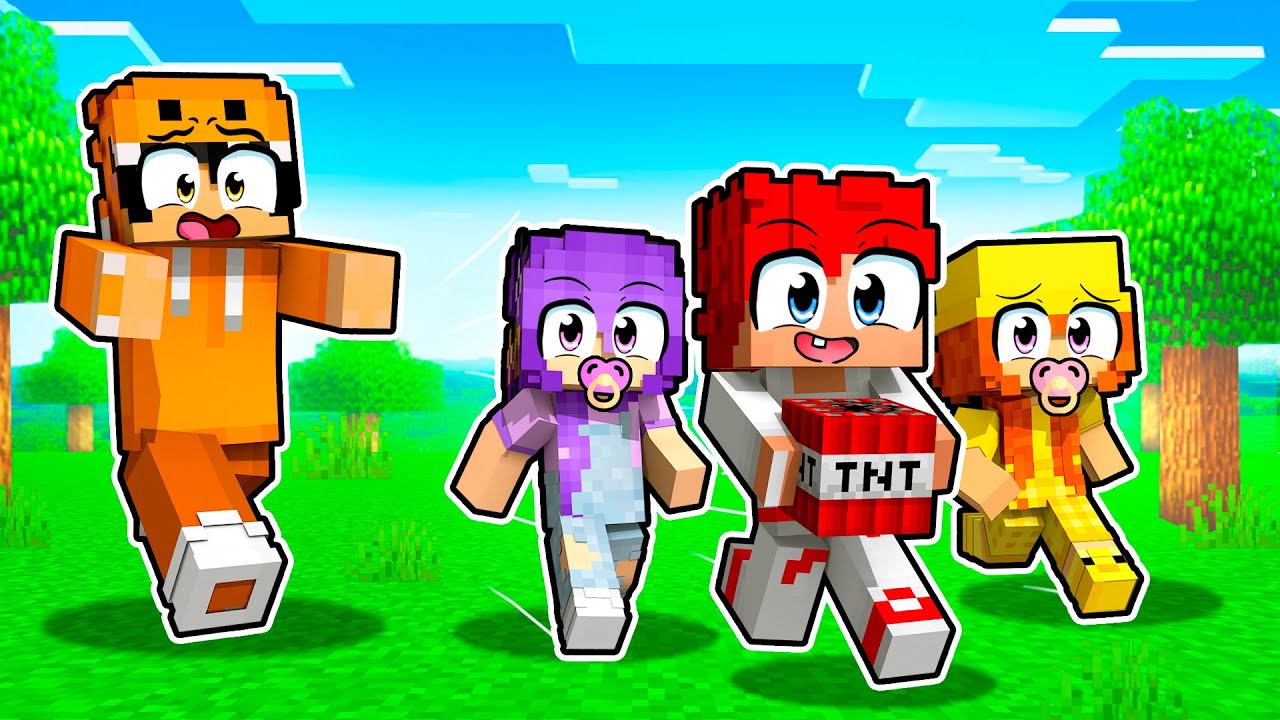 Minecraft BUT Who's YOUR DADDY (Escape Daycare)