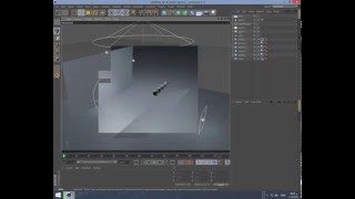 كورس اساسيات السينما فور دي - Cinema 4D :شرح إضافة Floor و Sky