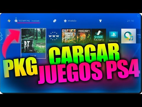 LIBERAR PS4 - INSTALAR JUEGOS (PKG) (JUEGOS,DLCS,UPDATES,THEMES)