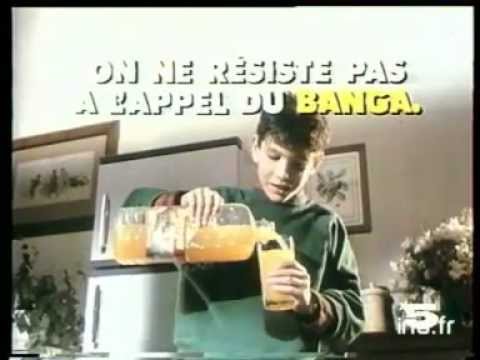 Publicité Banga au jus de fruits de 1989 - YouTube