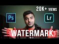 How to : Watermark Your Photos | Photoshop & Lightroom | 2020