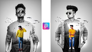 PicsArt Photo Editing || Double Exposure DuaL Photo Editing Tutorial - Xyaa Edits🔥